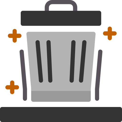 bote de basura Generic color fill icono
