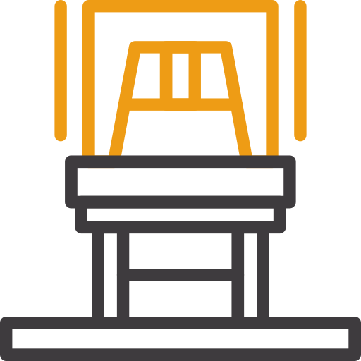 krzesło Generic color outline ikona