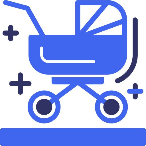 kinderwagen Generic color fill icon