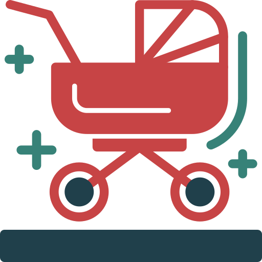 kinderwagen Generic black fill icon