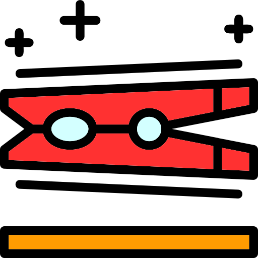 Clothespin Generic color lineal-color icon