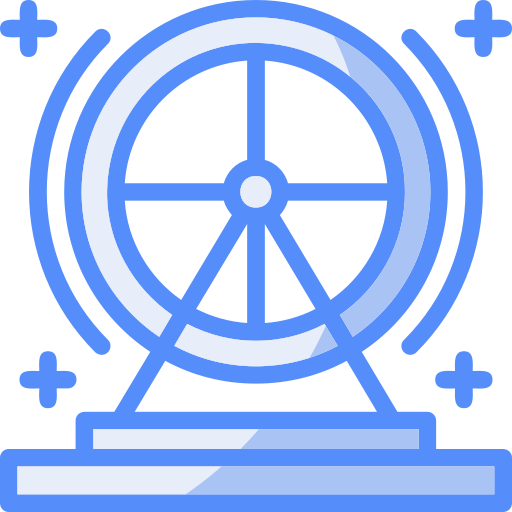 Hamster wheel Generic color lineal-color icon