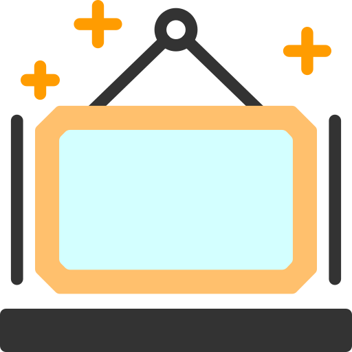 Picture frame Generic color fill icon