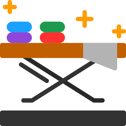 tavolo da stiro Generic color fill icona