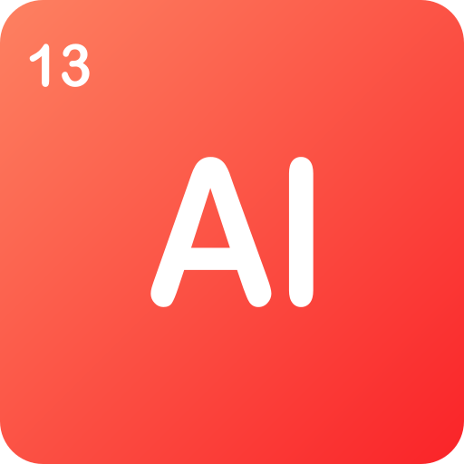 アルミニウム Generic gradient fill icon