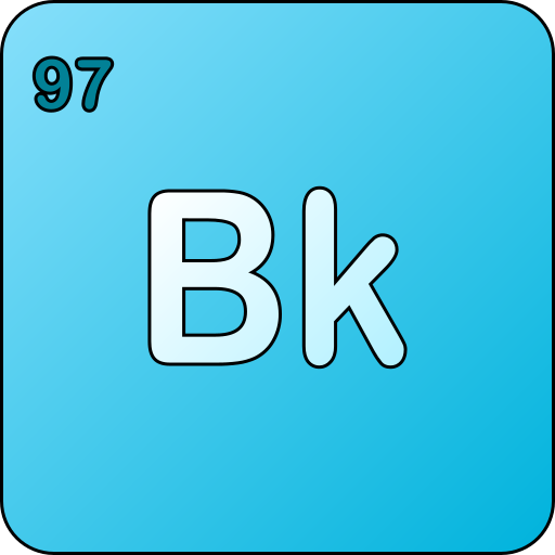 berkelium Generic gradient lineal-color ikona