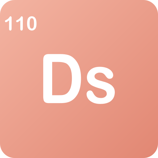 darmstadtium Generic gradient fill icoon