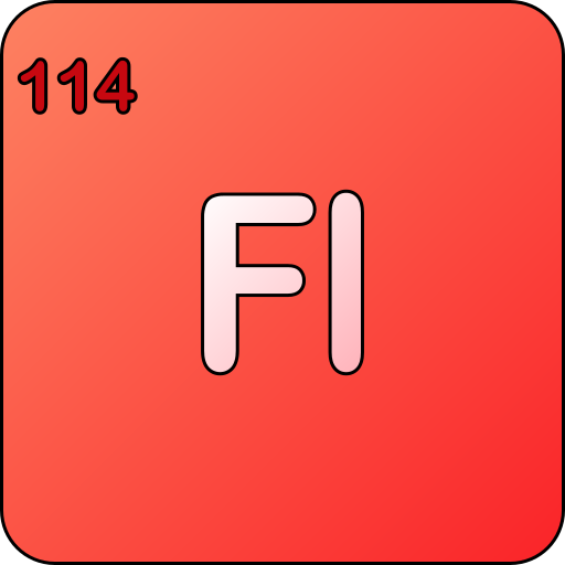 flerovium Generic gradient lineal-color icon
