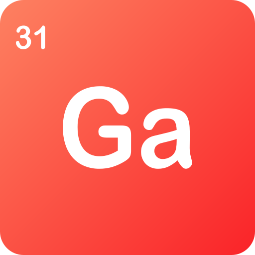 Галлий Generic gradient fill иконка
