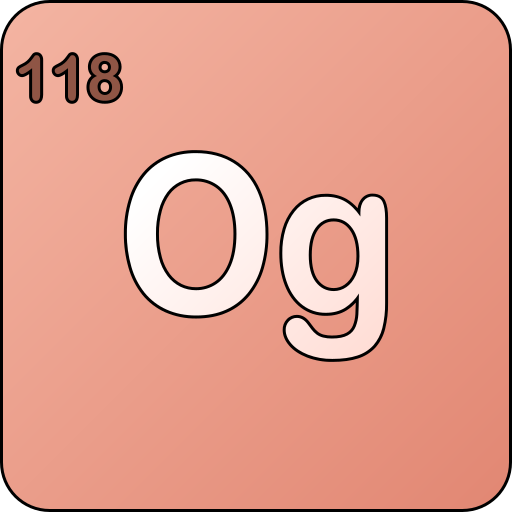 オガネソン Generic gradient lineal-color icon