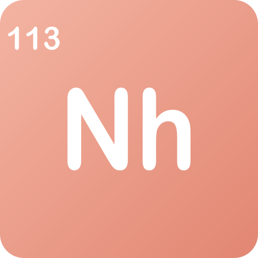 nihonium Generic gradient fill icon