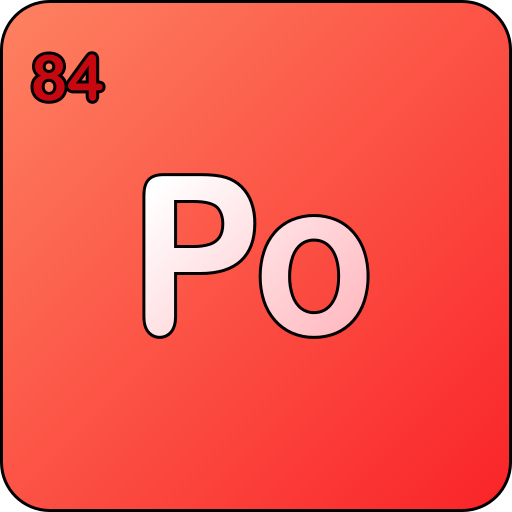 polonium Generic gradient lineal-color icon