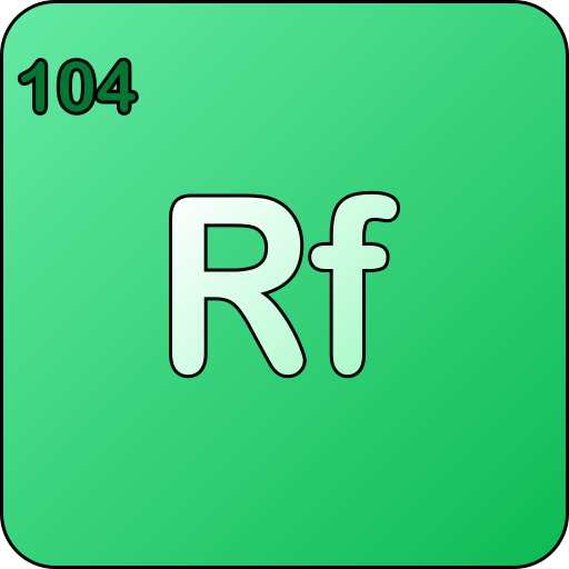Rutherfordium Generic gradient lineal-color icon