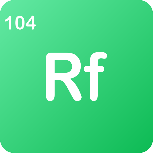 rutherfordium Generic gradient fill icon