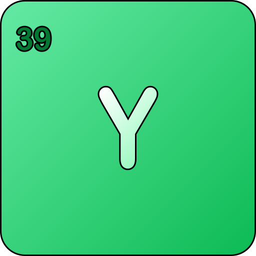 yttrium Generic gradient lineal-color Icône