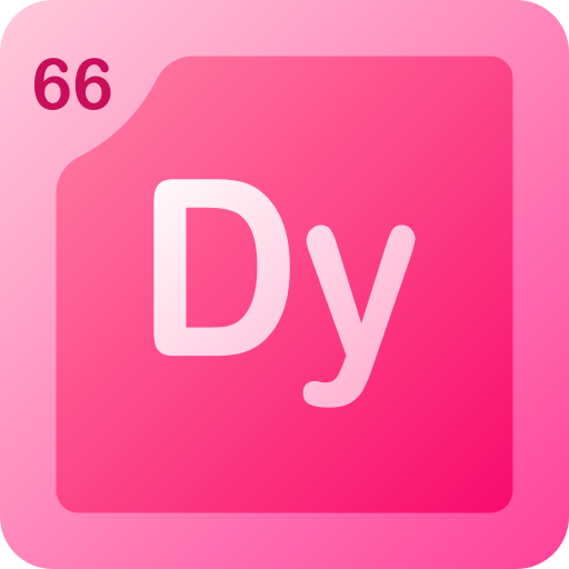 dysprosium Generic gradient fill icon