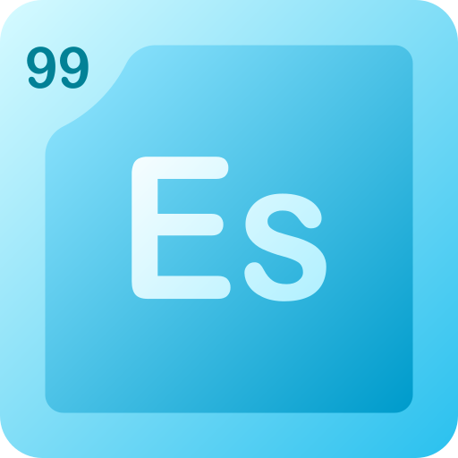 Einsteinium Generic gradient fill icon