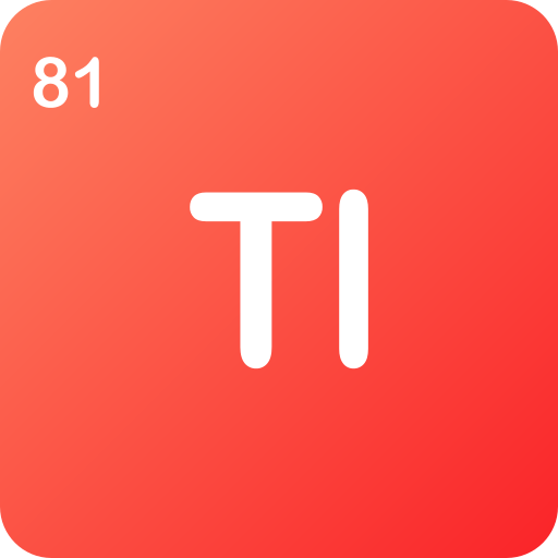 thallium Generic gradient fill icoon