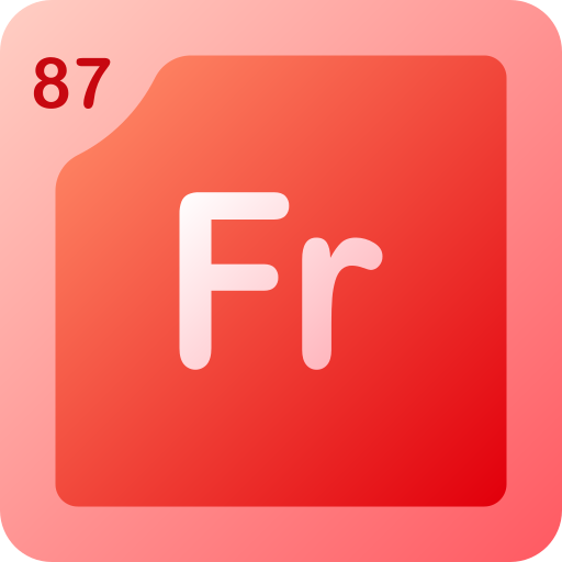 フランシウム Generic gradient fill icon
