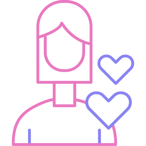 miłość do siebie Generic color outline ikona