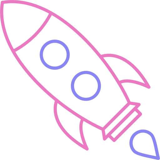 raket Generic color outline icoon