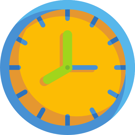 Clock Wanicon Flat icon