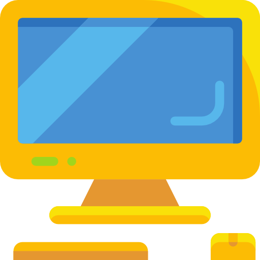 computadora Wanicon Flat icono
