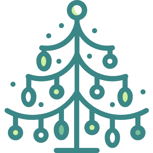 árbol de navidad Wanicon Two Tone icono