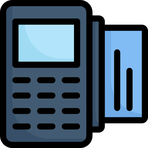 terminal płatniczy Generic color lineal-color ikona