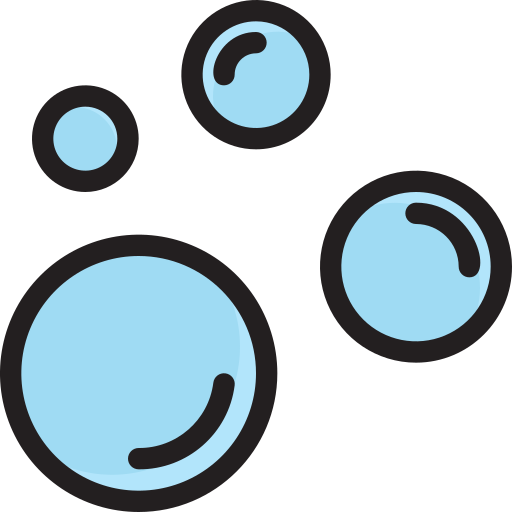 Bubbles Generic color lineal-color icon