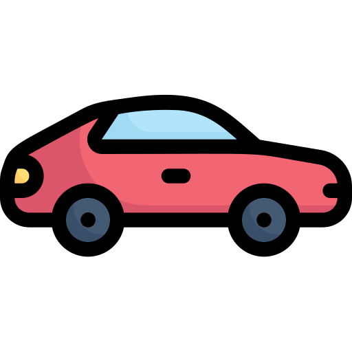 Vehicle Generic color lineal-color icon