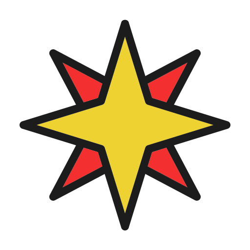 Christmas star Generic color lineal-color icon