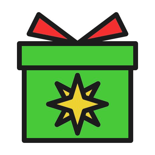 クリスマスプレゼント Generic color lineal-color icon