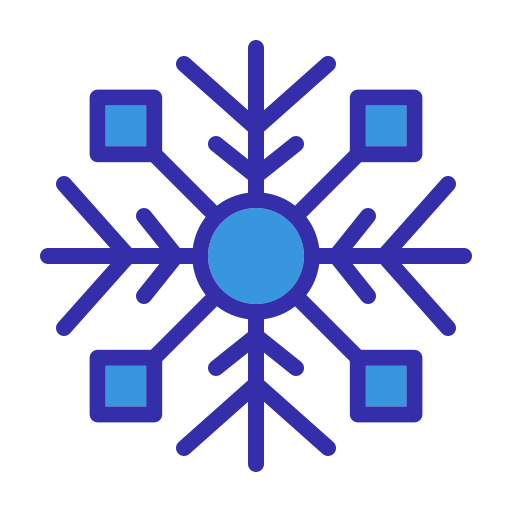 Snowflake Generic color lineal-color icon