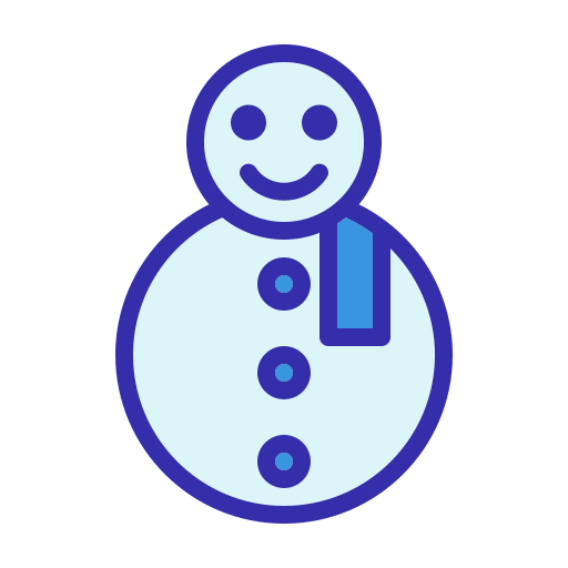 Snowman Generic color lineal-color icon