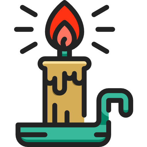 Candle Wanicon Lineal Color icon