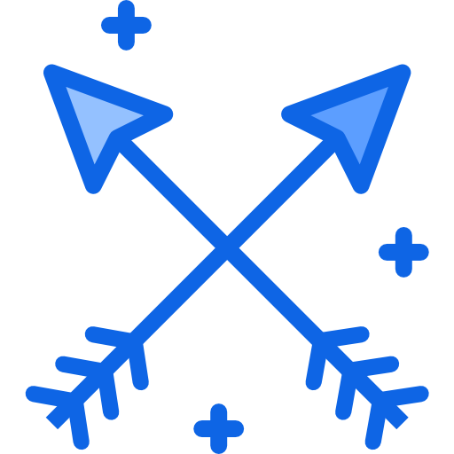 diagonale pfeile Darius Dan Blue icon