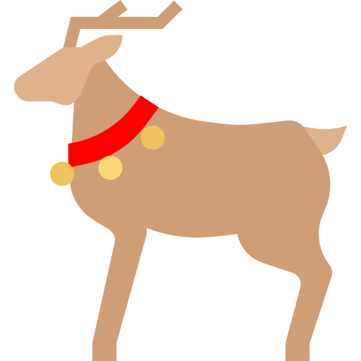 Deer Pause08 Flat icon