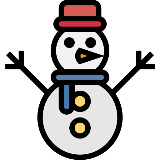 雪だるま Pause08 Lineal Color icon