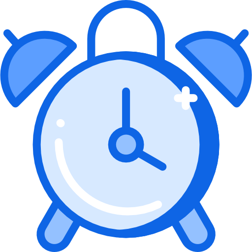 Alarm clock Darius Dan Blue icon