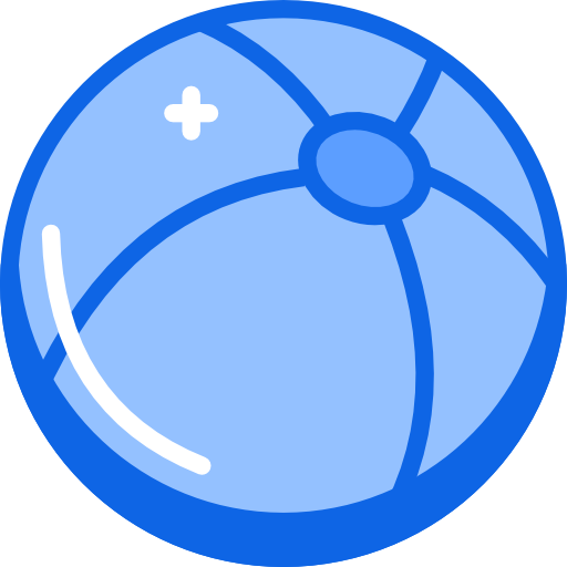 pelota de playa Darius Dan Blue icono