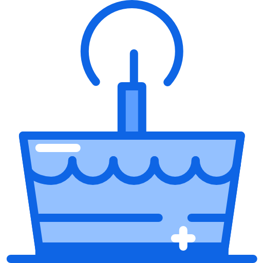 Birthday cake Darius Dan Blue icon