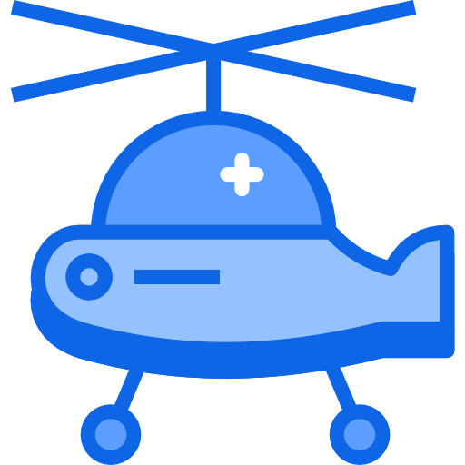 Helicopter Darius Dan Blue icon