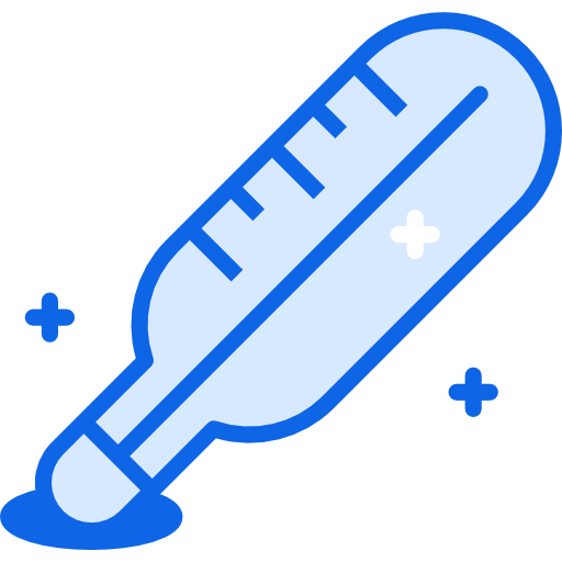 thermometer Darius Dan Blue icoon