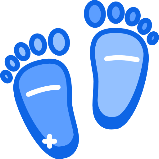 Footprint Darius Dan Blue icon