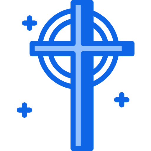 cruz Darius Dan Blue Ícone