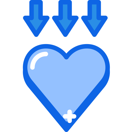 cuore Darius Dan Blue icona