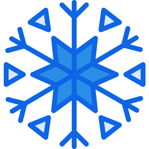 sneeuwvlok Darius Dan Blue icoon