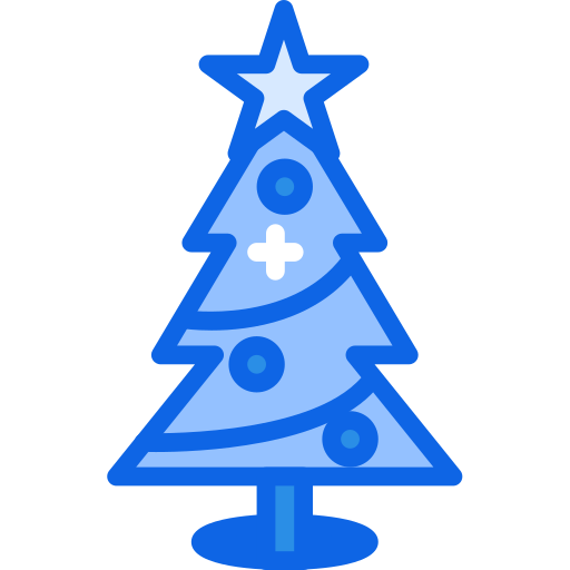 kerstboom Darius Dan Blue icoon