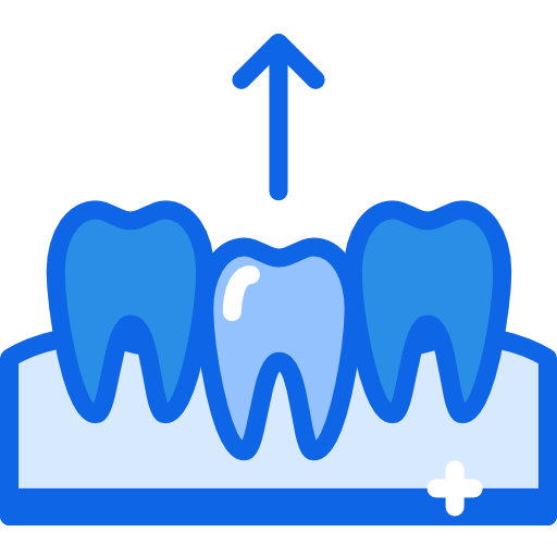 les dents Darius Dan Blue Icône